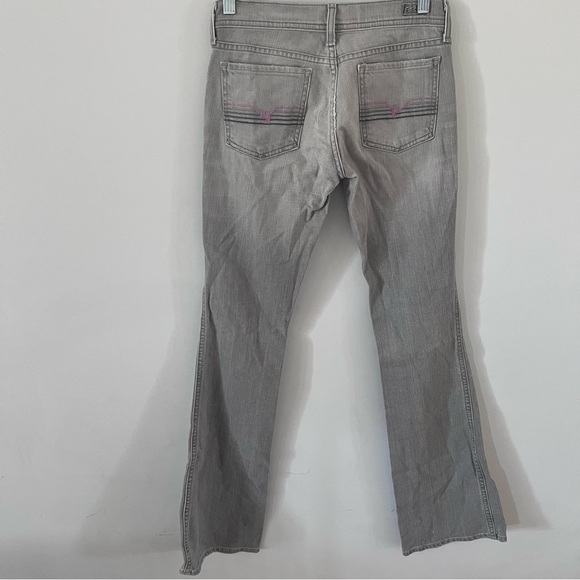 Citizens of Humanity Y2K Style Light Grey Ingrid Flare Jeans | Size 26| - Picture 8 of 9